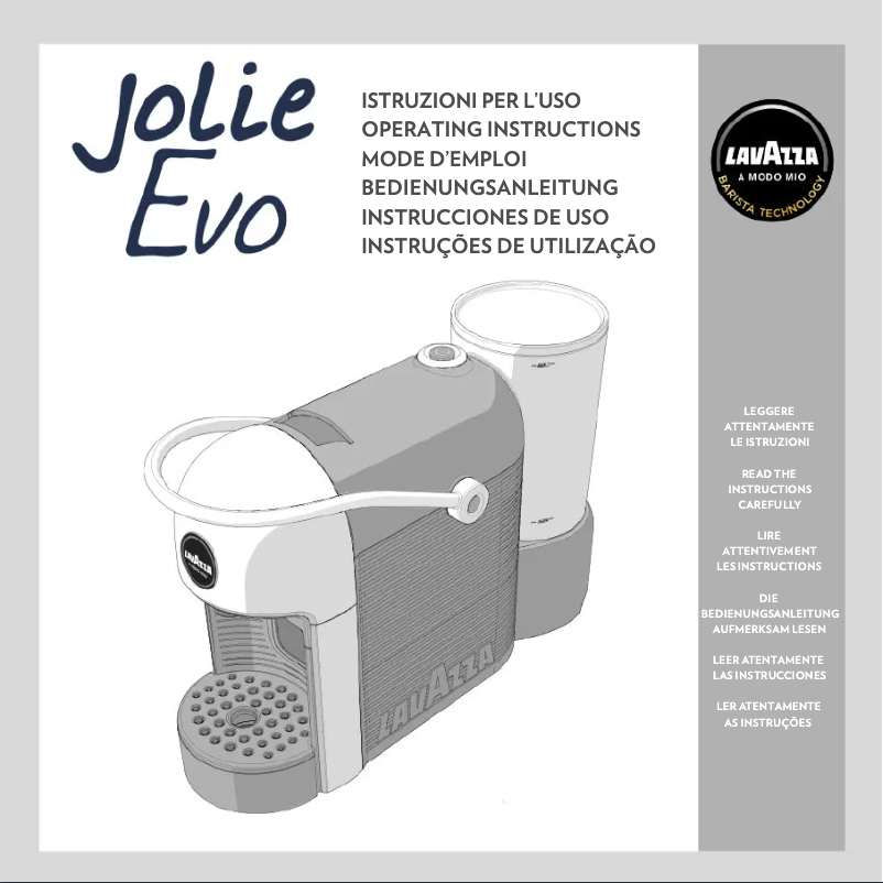 Image de la première page du manuel de l'appareil Jolie Evo