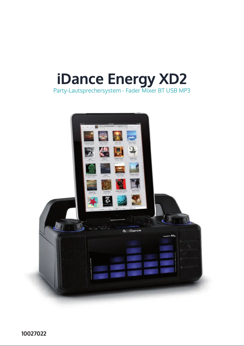 Page n°1 - Manuel utilisateur iDance Energy XD2