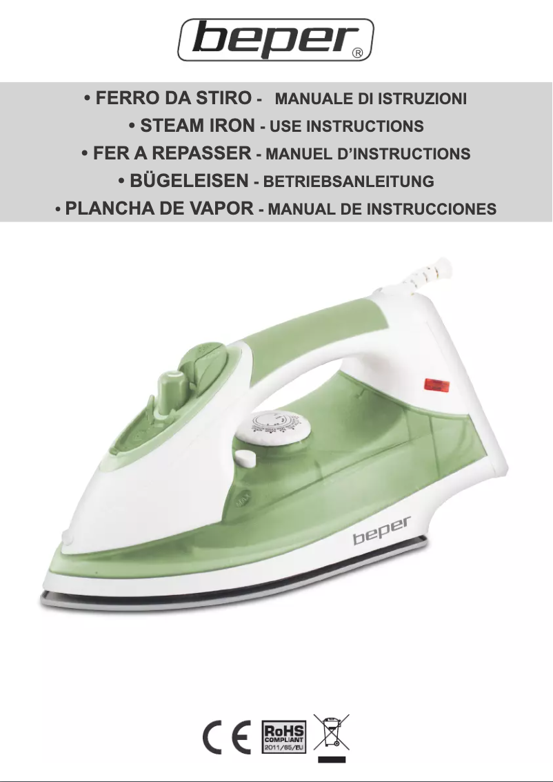 Page 1 de la notice Manuel utilisateur Beper 50.948