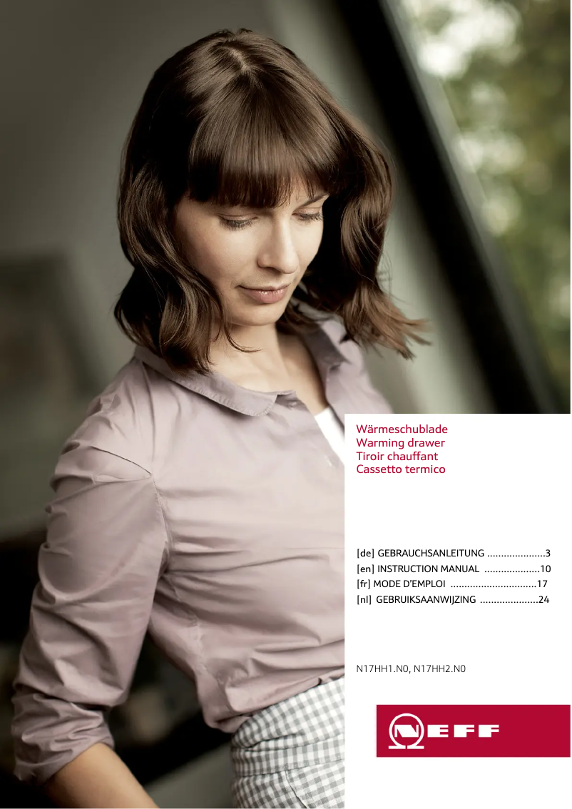 Image de la première page du manuel de l'appareil N17HH11N0