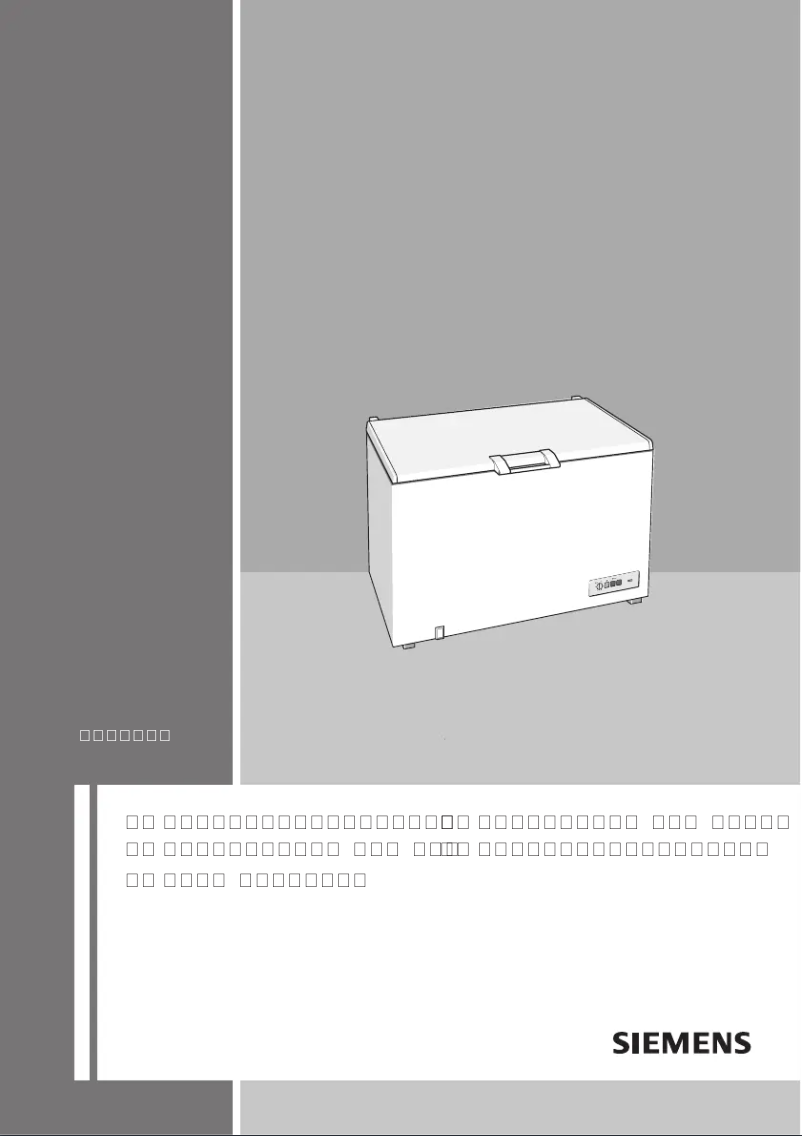 Page 1 de la notice Manuel utilisateur Siemens GT26MA30