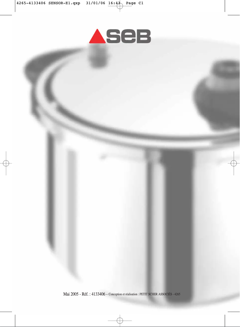 Page n°1 - Manuel utilisateur Tefal Sensor