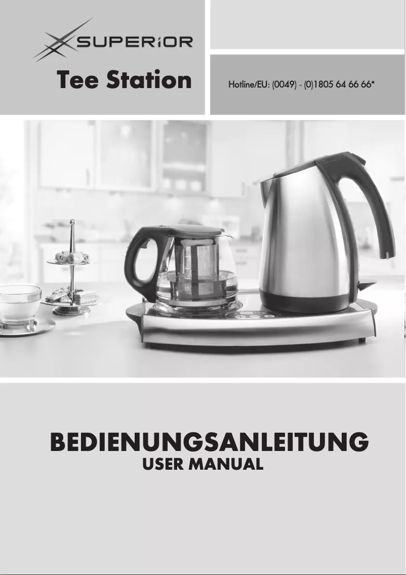 Page n°1 - Manuel utilisateur Superior KE-7951T