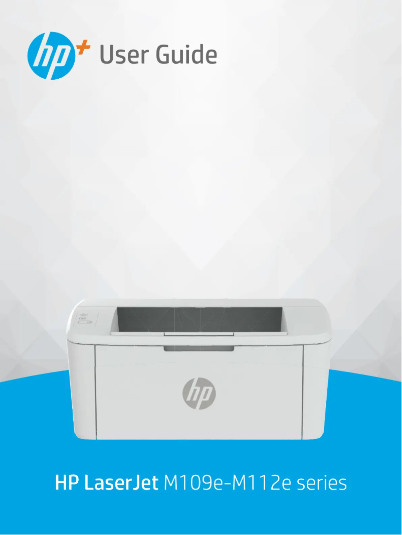 Page n°1 - Manuel utilisateur HP LaserJet Pro M110w