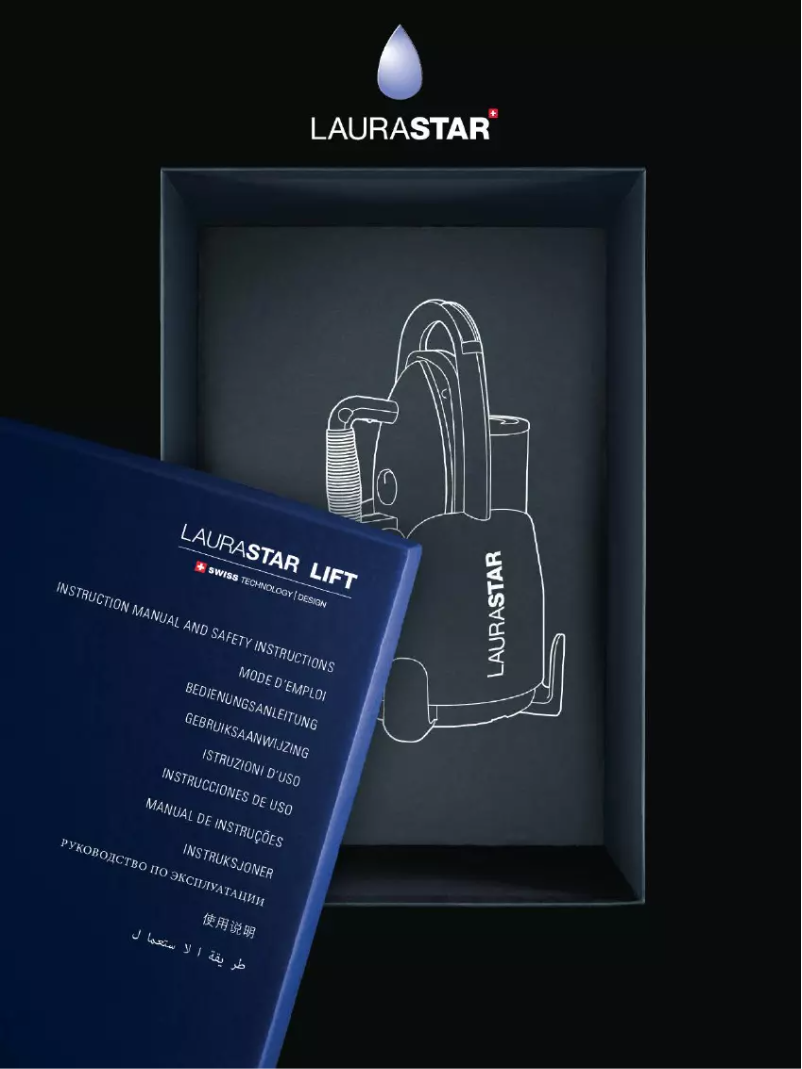Page n°1 - Manuel utilisateur Laurastar Lift + Swiss Edition