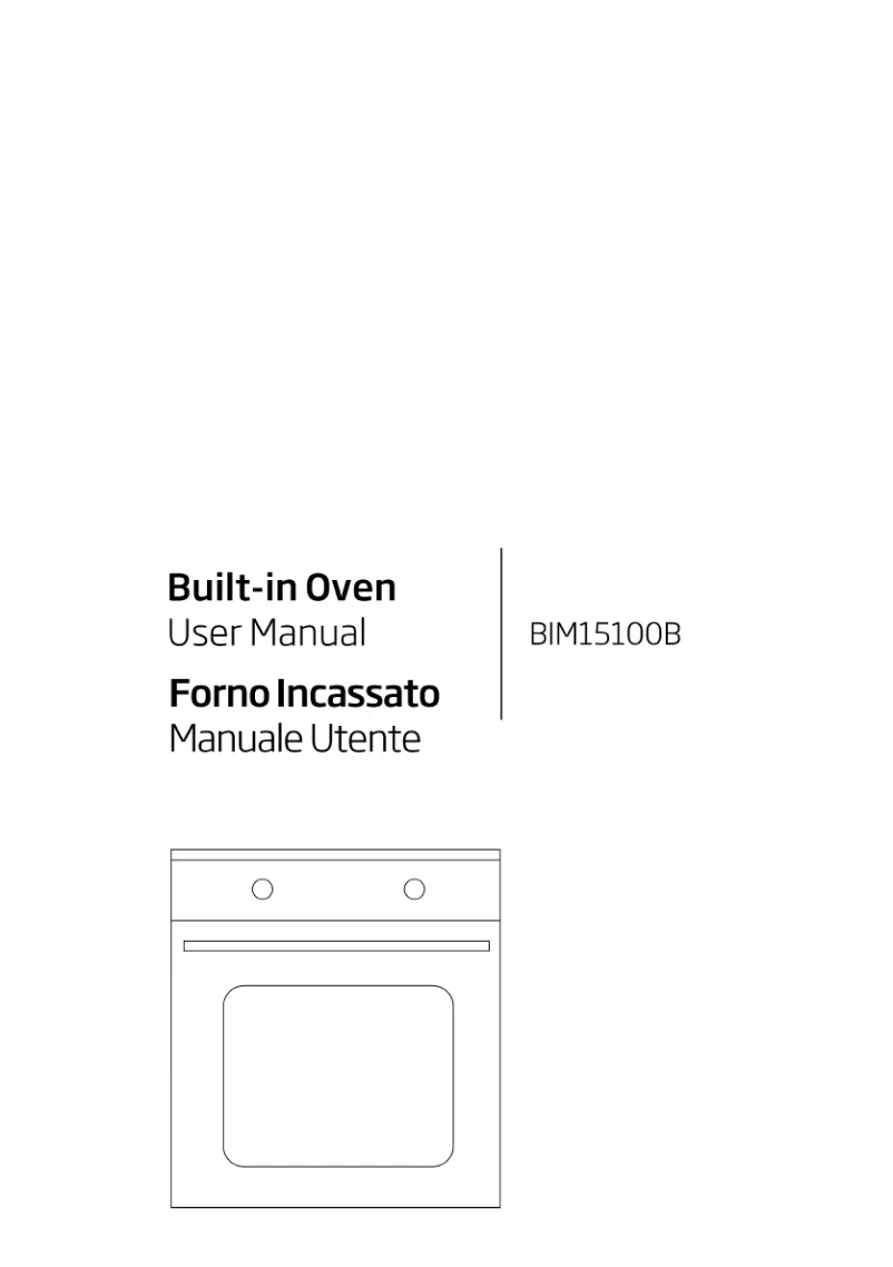 Page n°1 - Manuel utilisateur Beko BIM15100B