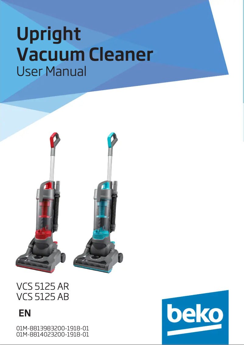 Image de la première page du manuel de l'appareil VCS5125AR