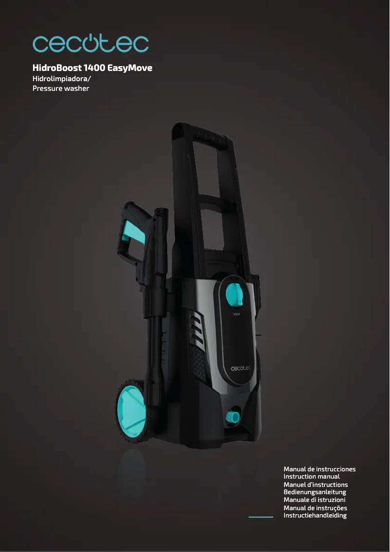 Image de la première page du manuel de l'appareil HidroBoost 1400 Easy Move