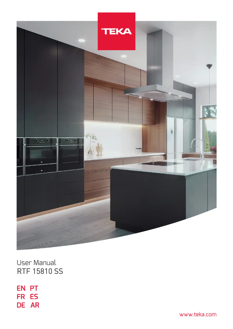 Page 1 de la notice Manuel utilisateur Teka RTF 15810 SS