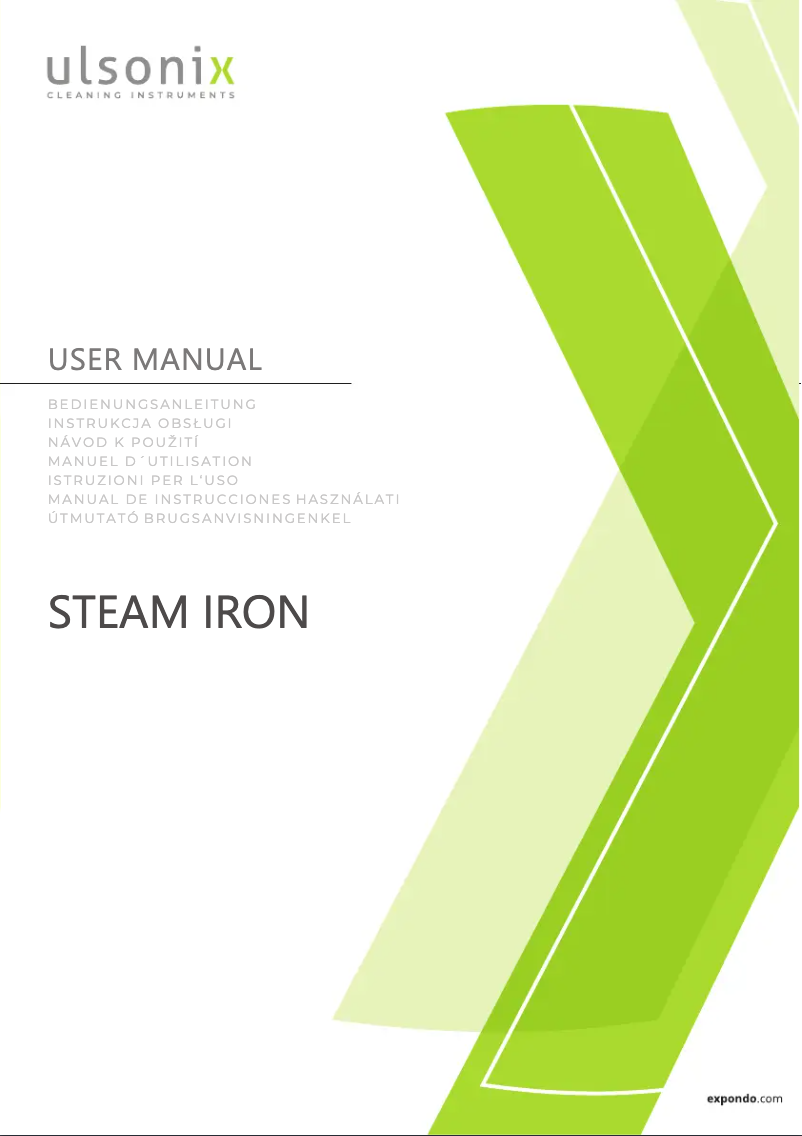 Image de la première page du manuel de l'appareil USX-ST2250IT