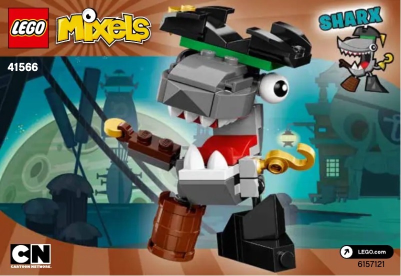 Page 1 de la notice Manuel utilisateur Lego Mixels 41566