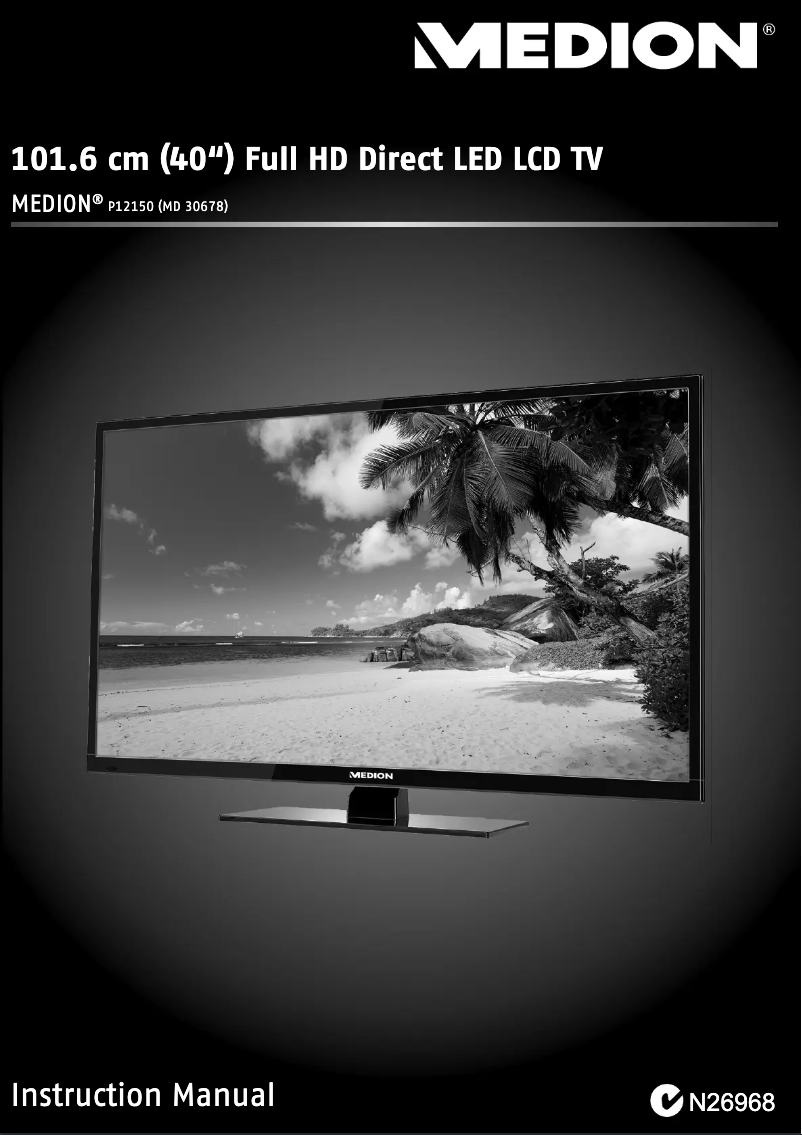 Page 1 de la notice Manuel utilisateur Medion MD 30678 P12150