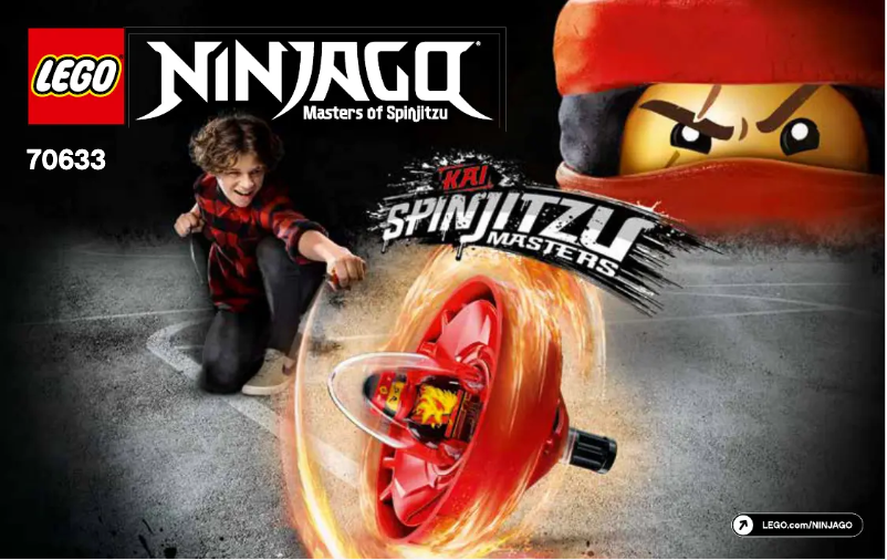 Image de la première page du manuel de l'appareil Ninjago 70633