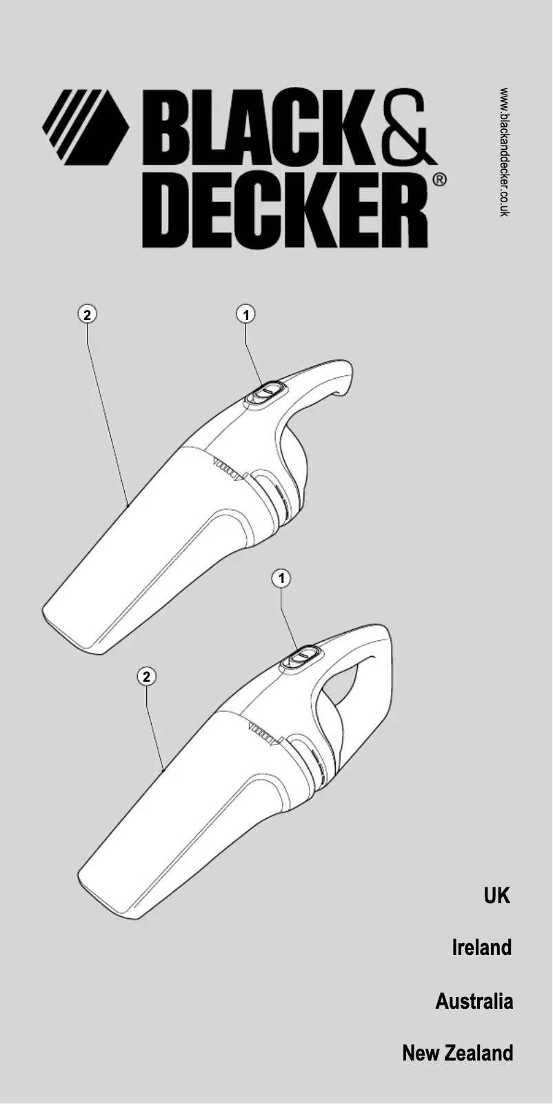 Image de la première page du manuel de l'appareil NV6003A