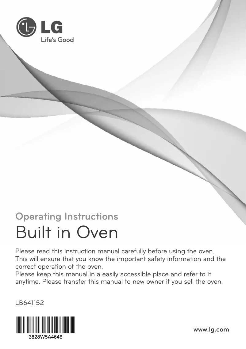 Página 1 del manual Manual de usuario LG LB641152S