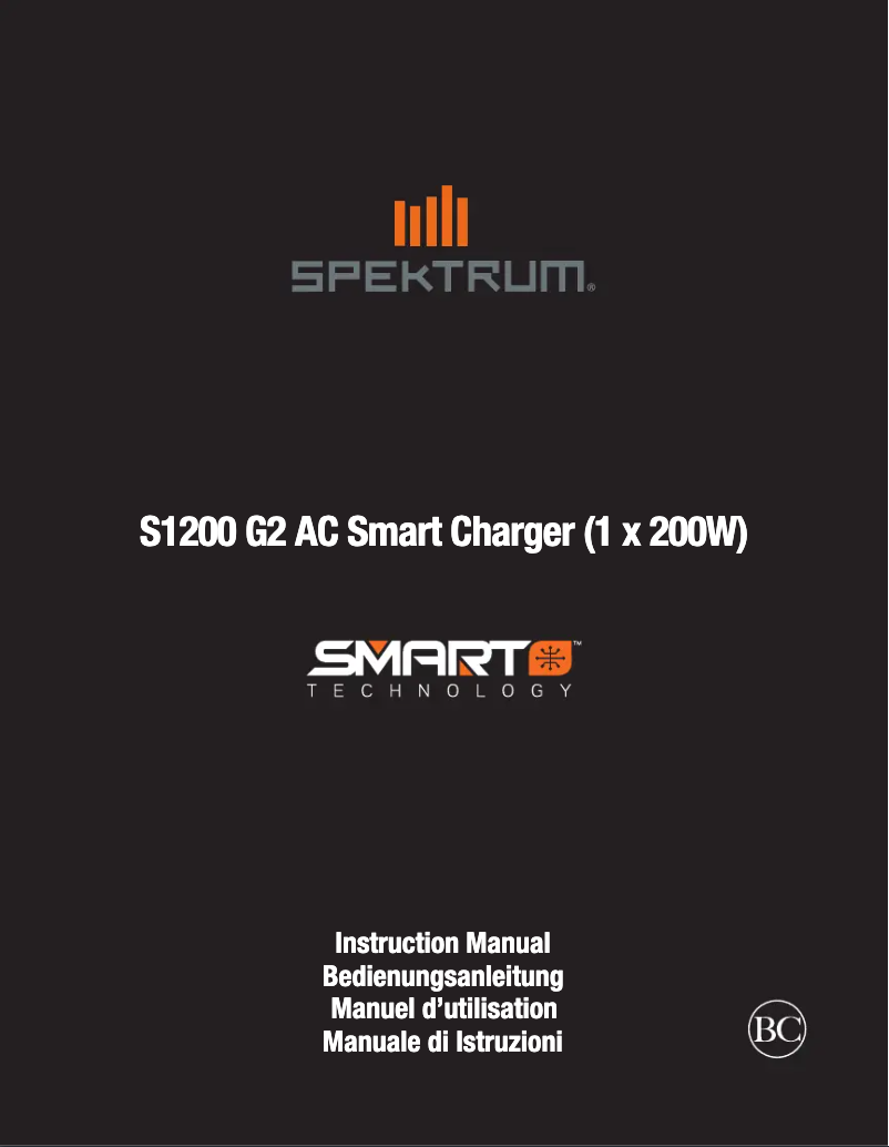 Imagen de la primera página del manual del dispositivo S1200