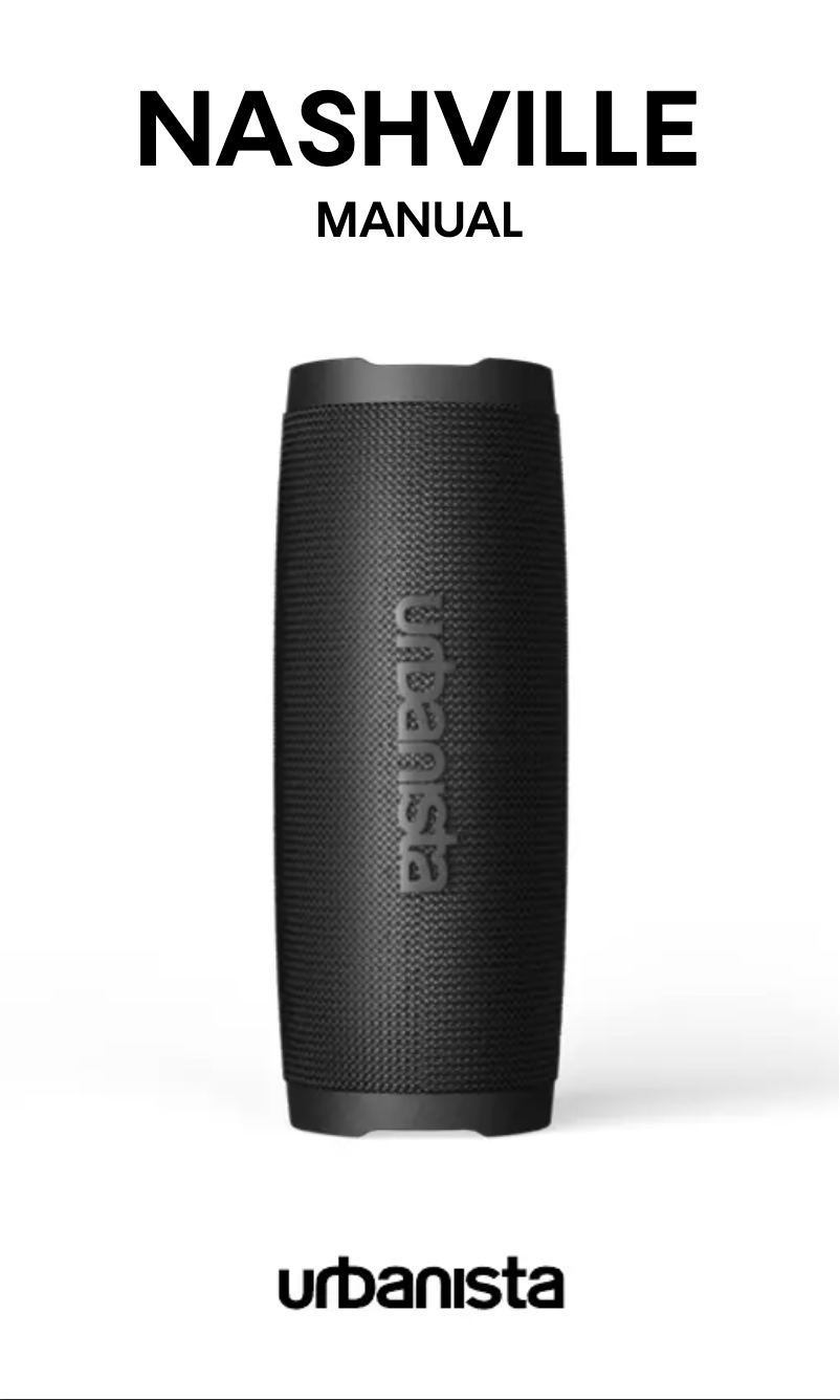 Page 1 de la notice Manuel utilisateur Urbanista Nashville