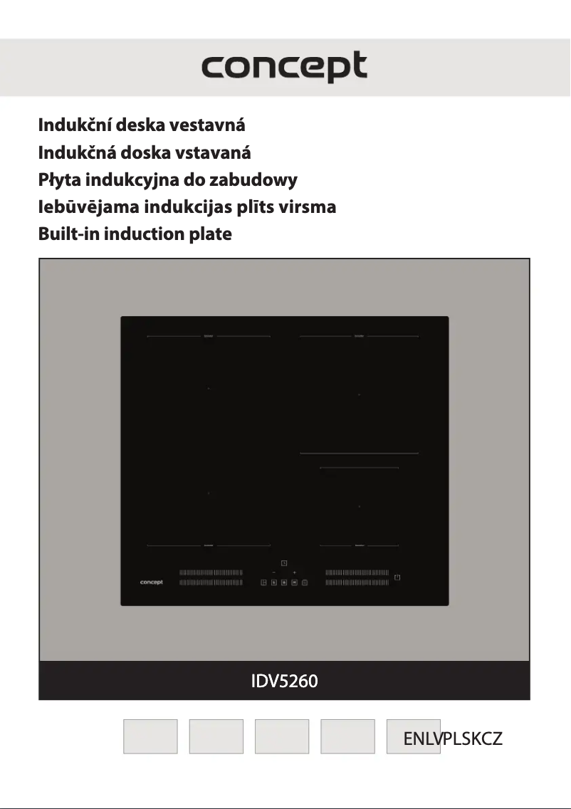 Image de la première page du manuel de l'appareil IDV5260