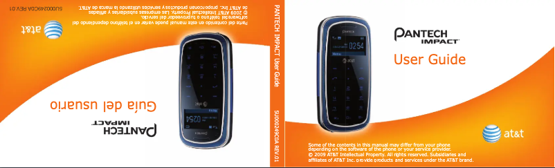 Page n°1 - Manuel utilisateur Pantech Impact