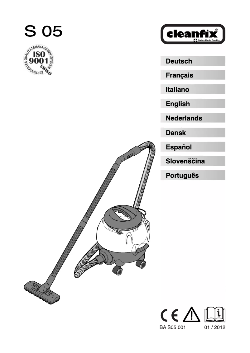 Page n°1 - Manuel utilisateur Lasmex S-05
