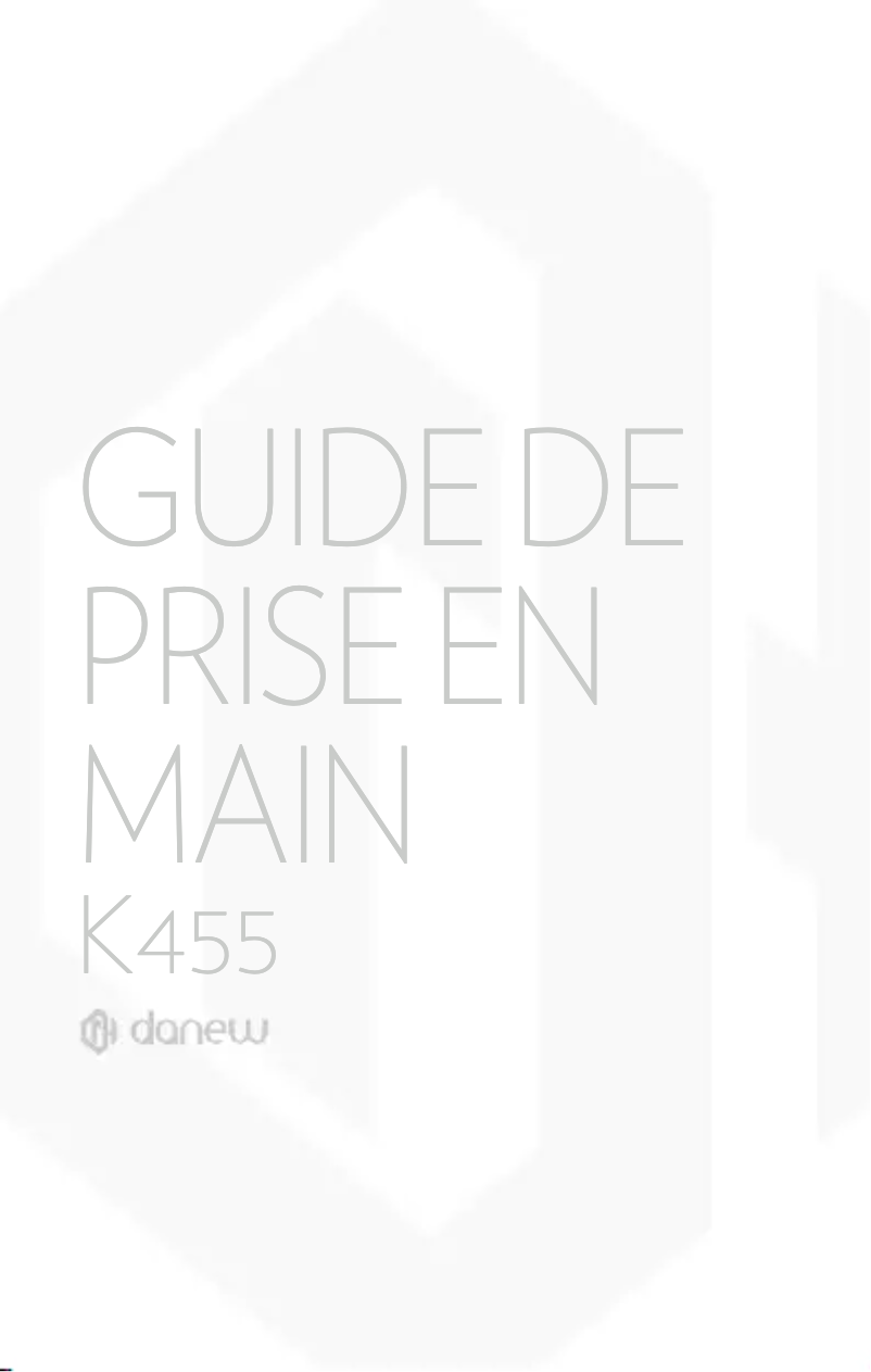 Image de la première page du manuel de l'appareil Konnect 455