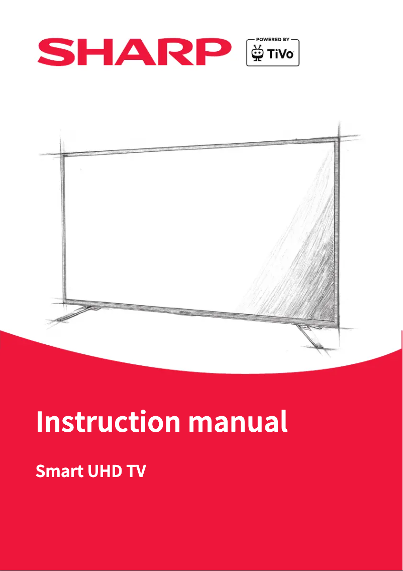 Page 1 de la notice Manuel utilisateur Sharp 55GM6141K