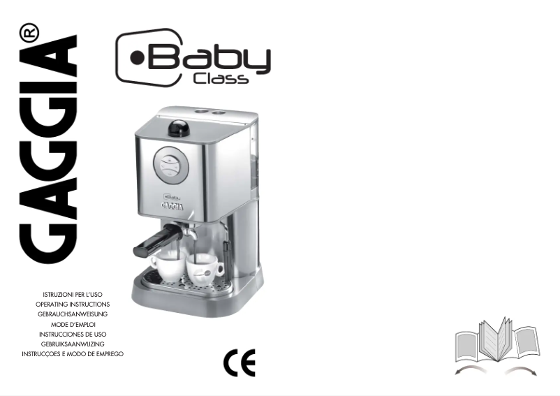 Page n°1 - Manuel utilisateur Philips Saeco New Baby-06 Class ER 255
