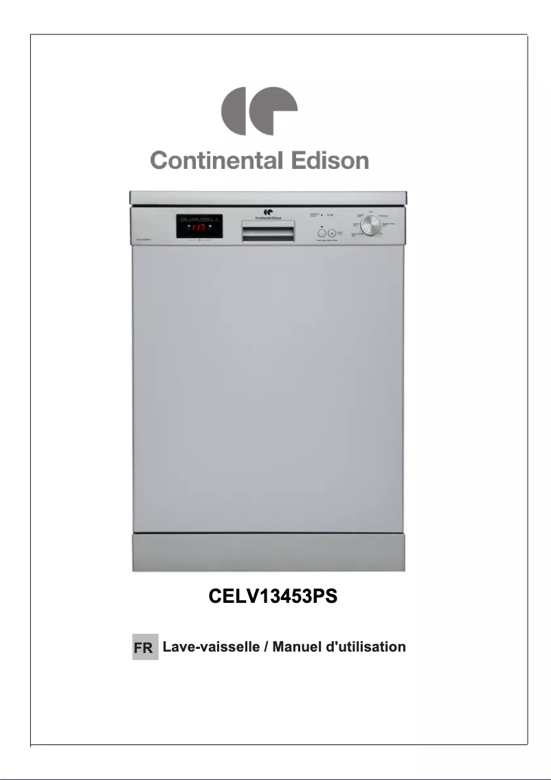 Page n°1 - Manuel utilisateur Continental Edison CELV13453PS