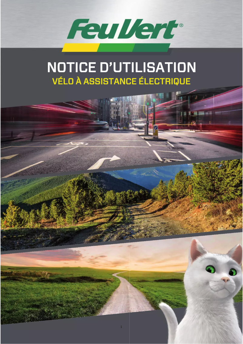 Page 1 de la notice Manuel utilisateur Feu Vert Fred