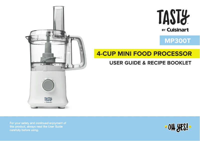 Page 1 de la notice Manuel utilisateur Cuisinart MP300T