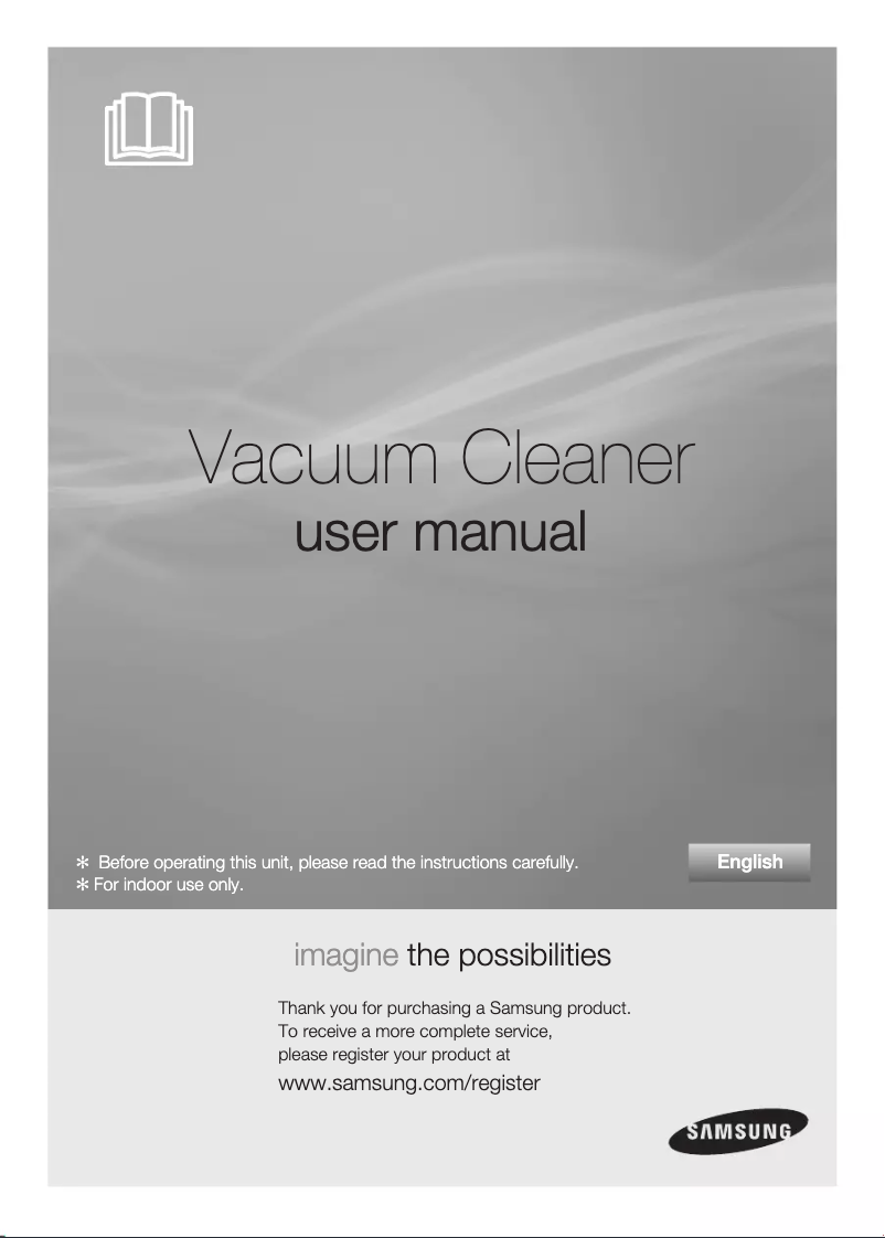 Page n°1 - Manuel utilisateur Samsung SC6160