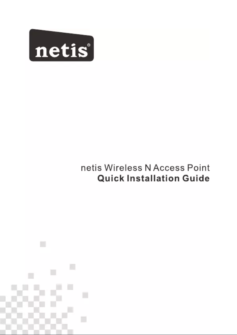 Page n°1 - Mode d'emploi Netis WF2210
