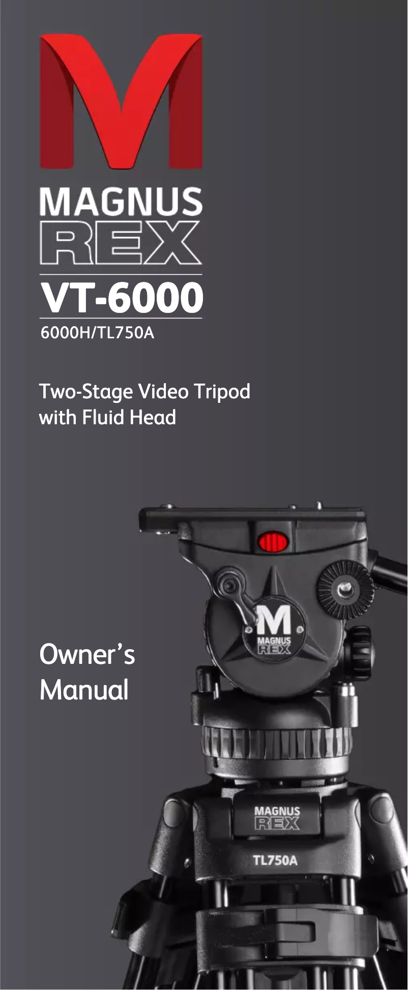 Imagen de la primera página del manual del dispositivo REX VT-6000