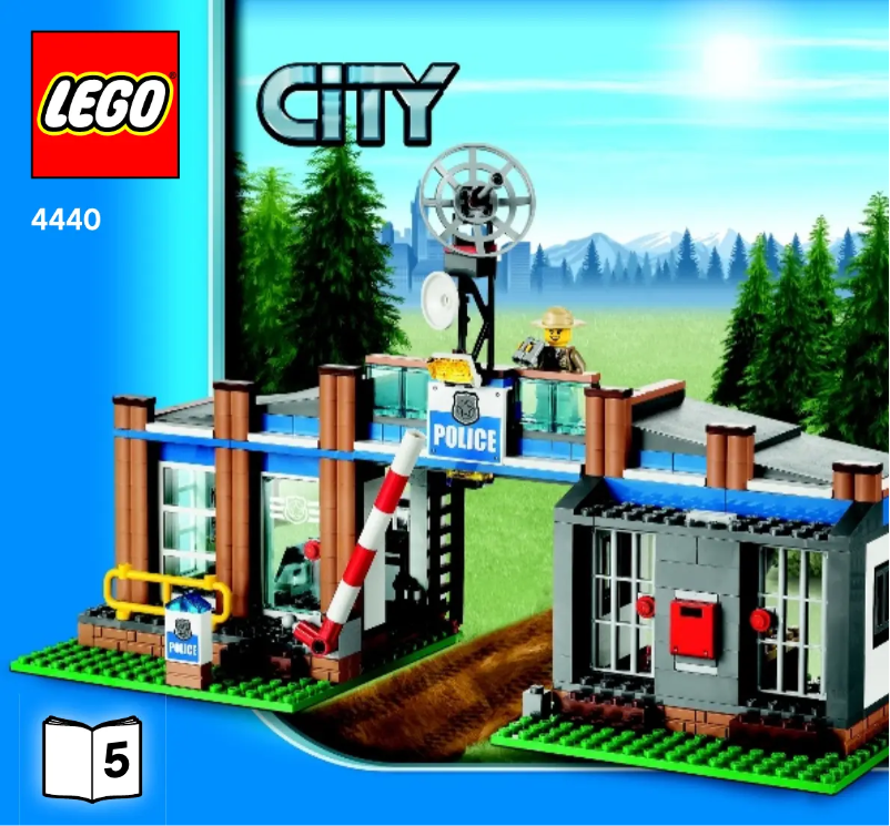 Page n°1 - Manuel utilisateur Lego City 4440