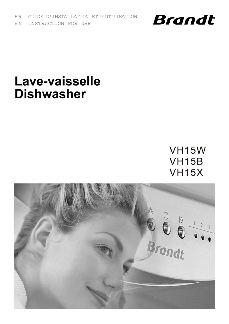 Image de la première page du manuel de l'appareil VH15X