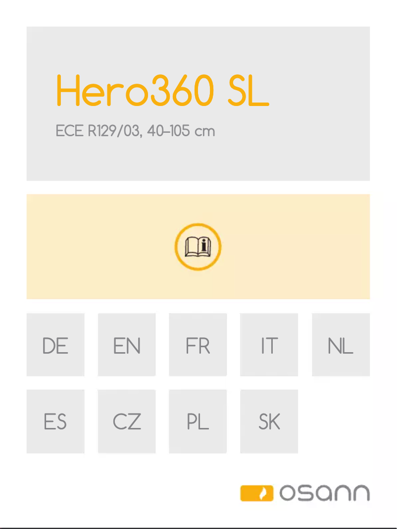 Página 1 del manual Manual de usuario Osann Hero360 SL