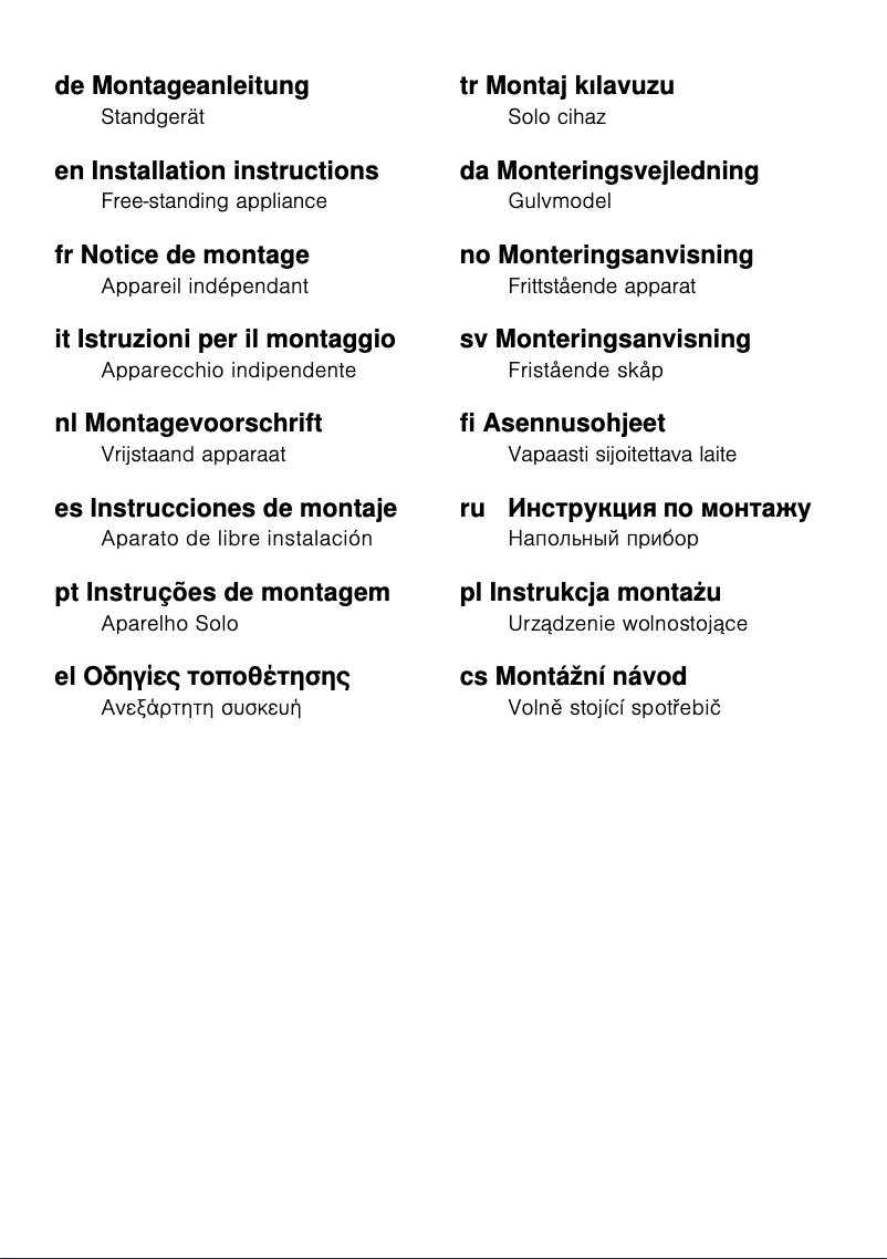 Image de la première page du manuel de l'appareil KG36NXW30