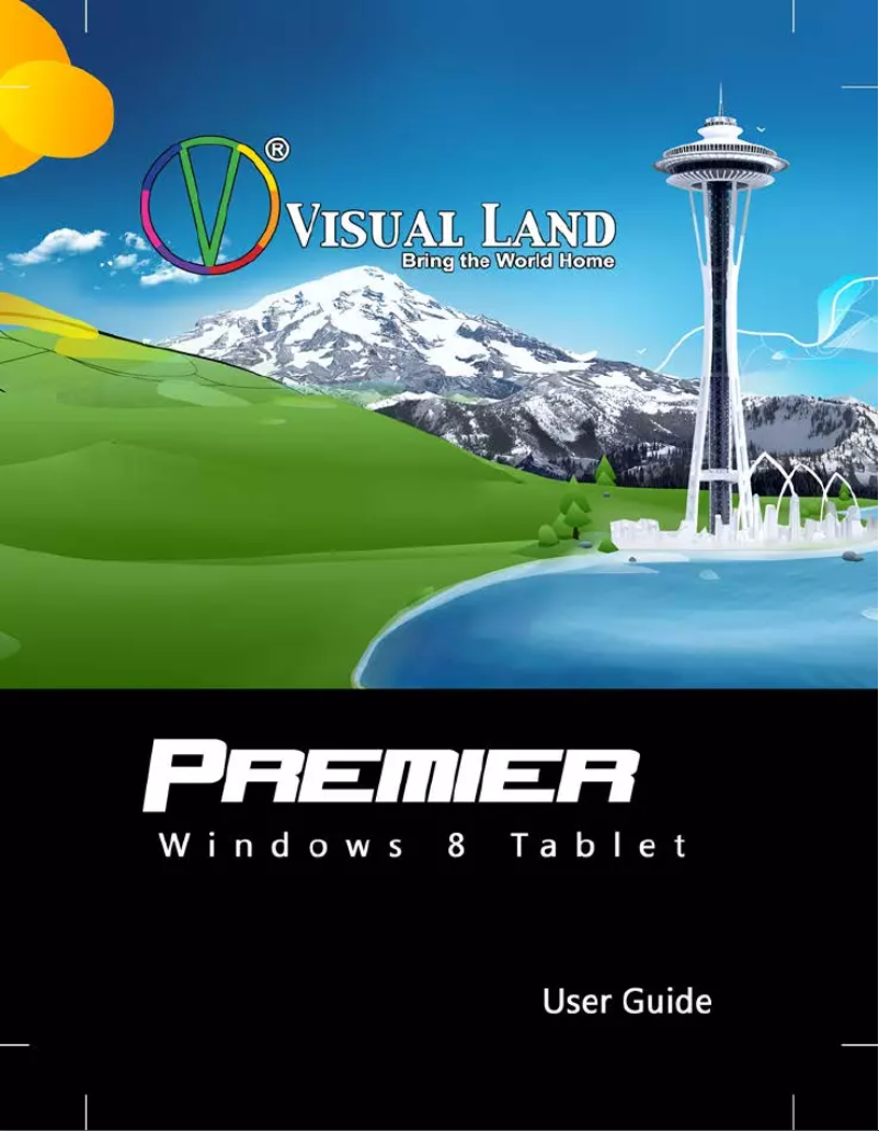 Page n°1 - Manuel utilisateur Visual Land Premier 10