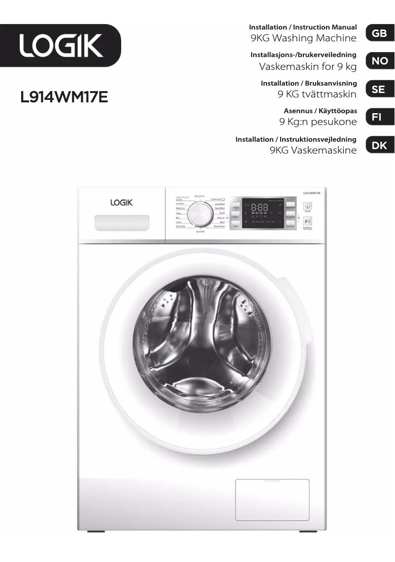 Image de la première page du manuel de l'appareil L914WM17E