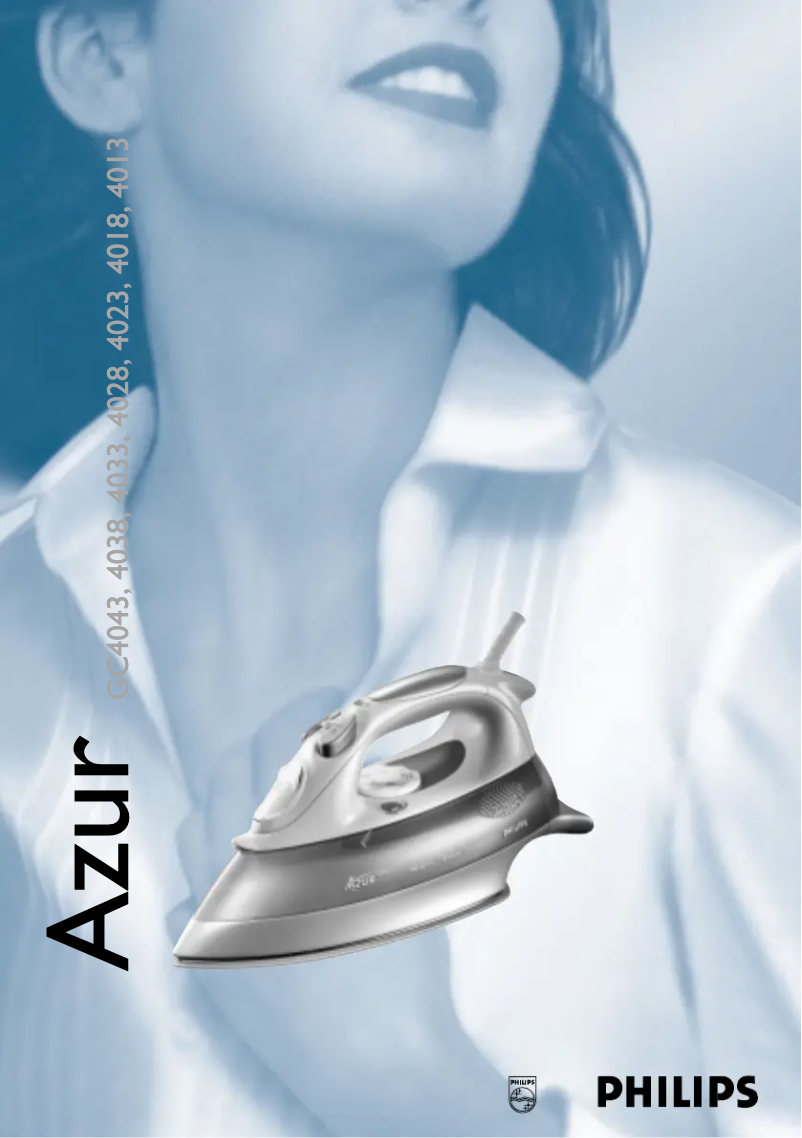 Image de la première page du manuel de l'appareil Azur GC4013