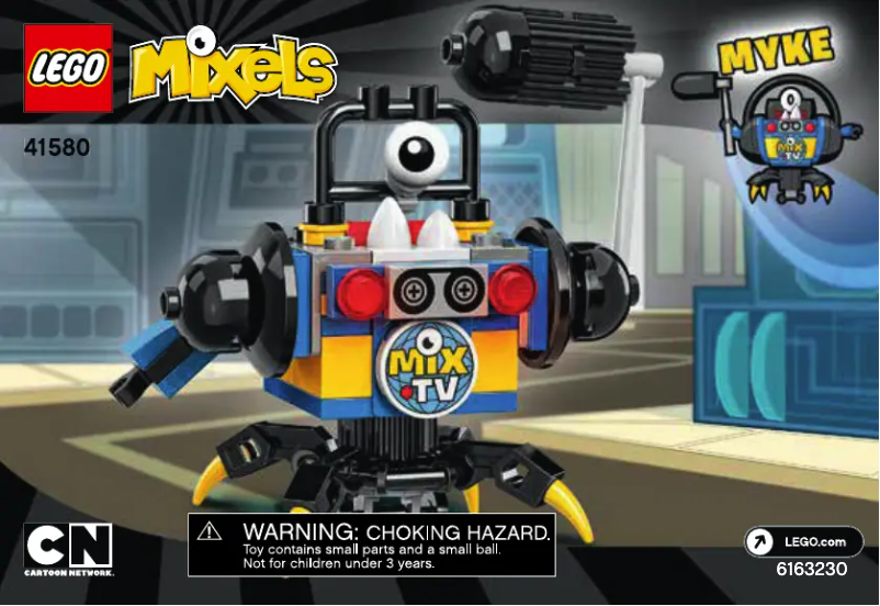 Page 1 de la notice Manuel utilisateur Lego Mixels 41580