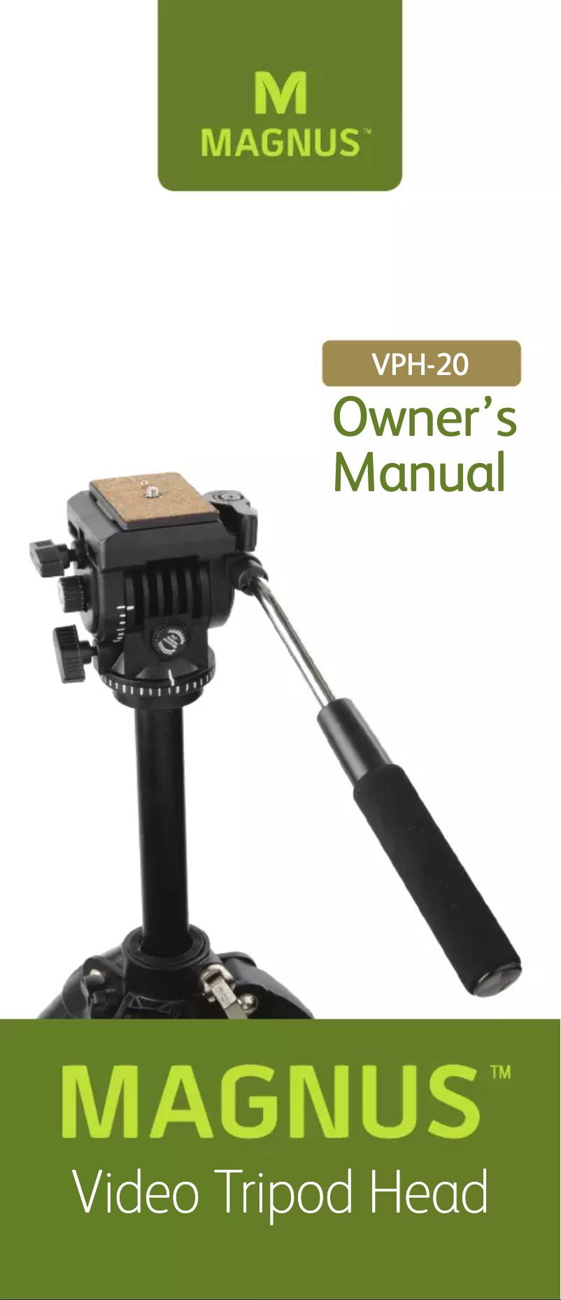 Page 1 de la notice Manuel utilisateur Magnus VPH-20