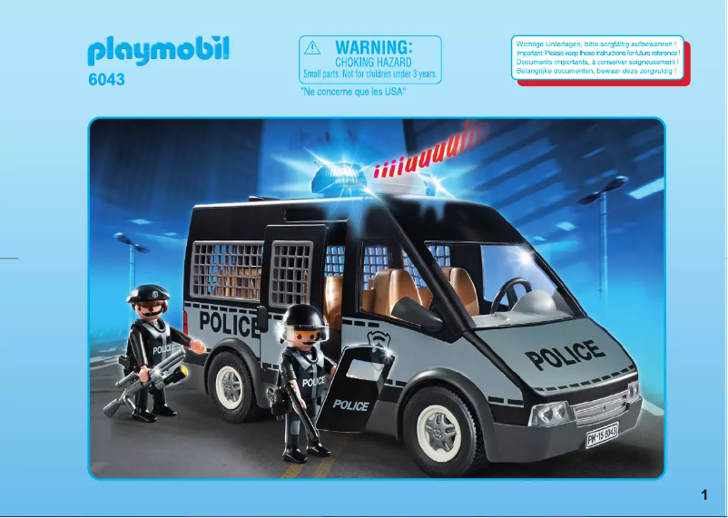 Image de la première page du manuel de l'appareil 6043