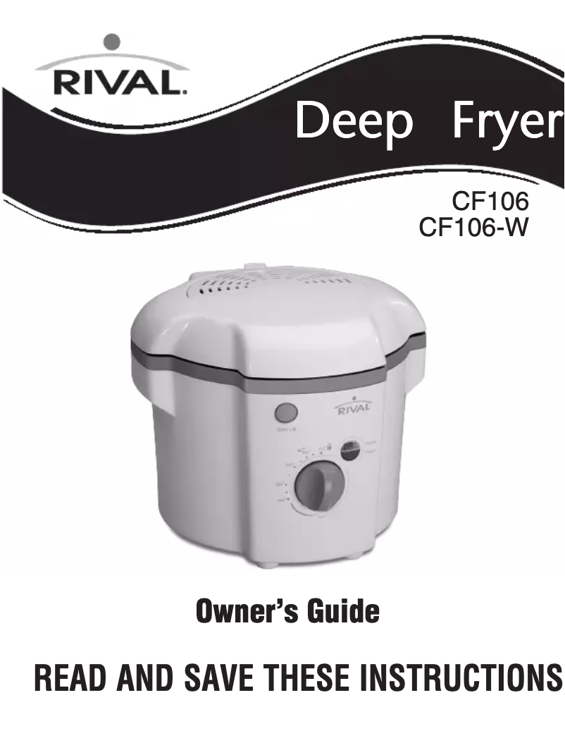 Image de la première page du manuel de l'appareil CF106