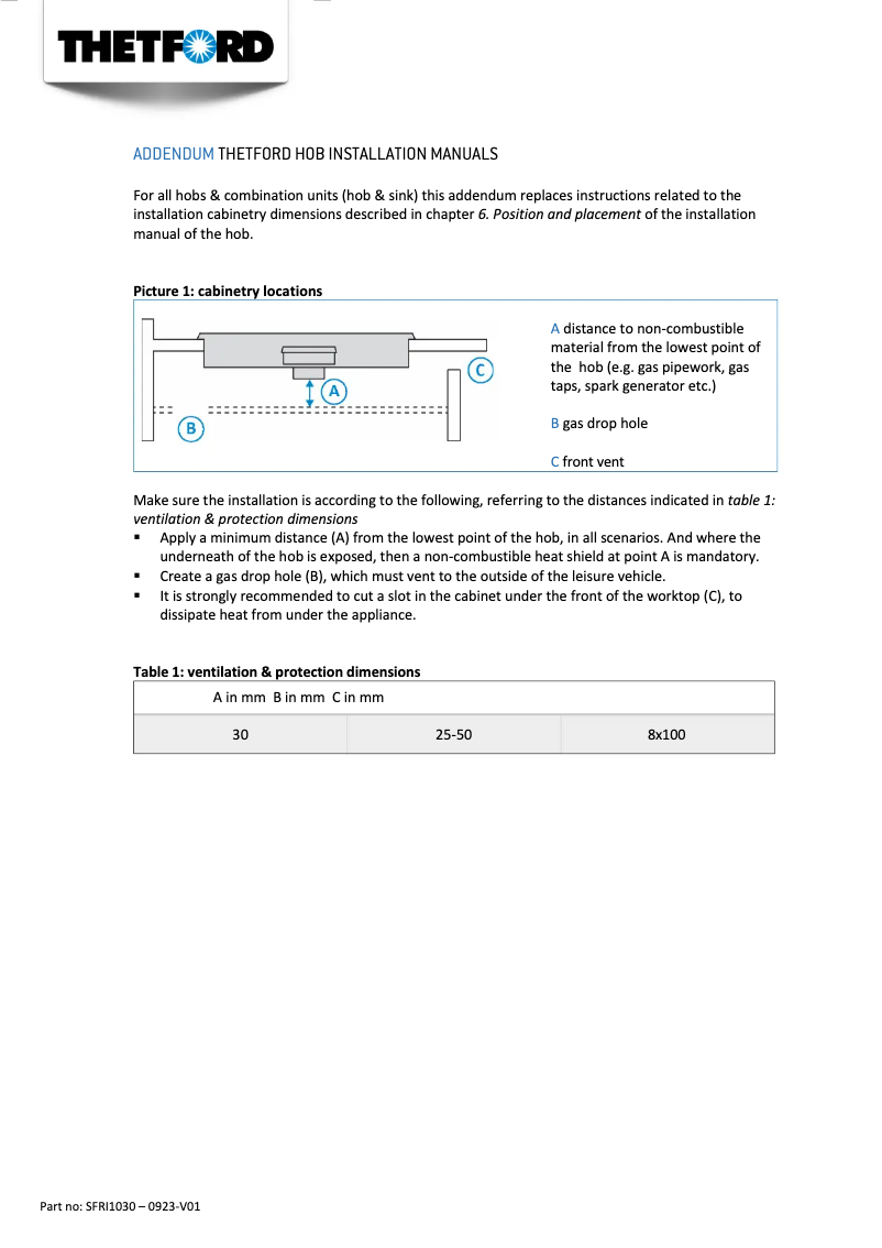 Image de la première page du manuel de l'appareil Hybrid SHB980