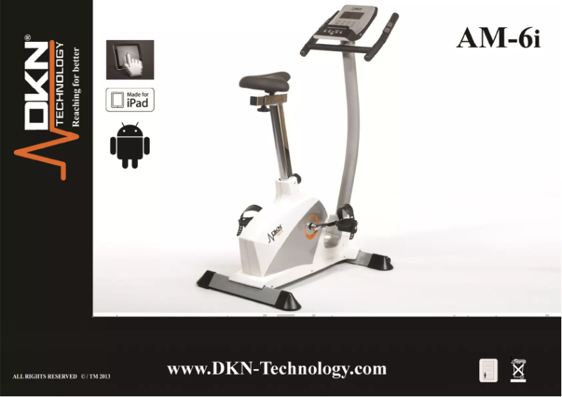 Page n°1 - Manuel utilisateur DKN AM-6i