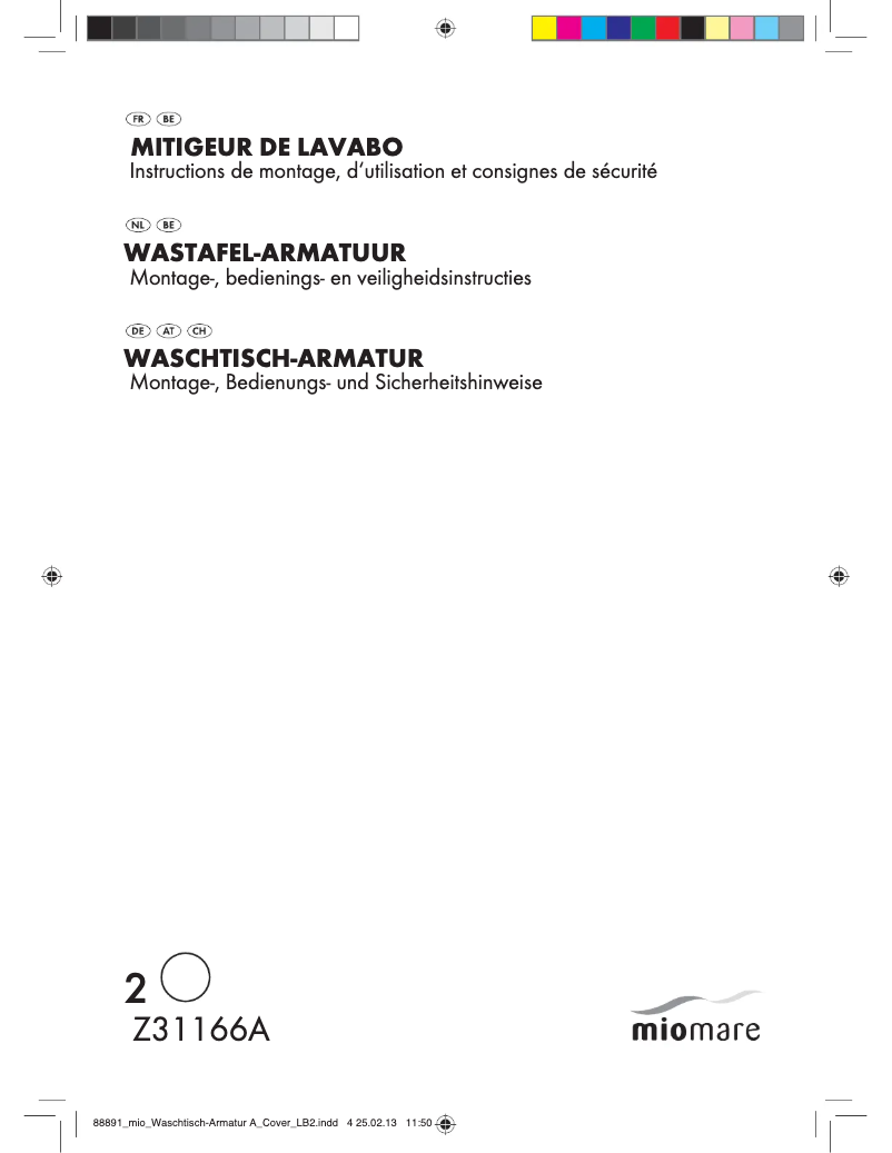 Page n°1 - Manuel utilisateur Miomare Z31166A