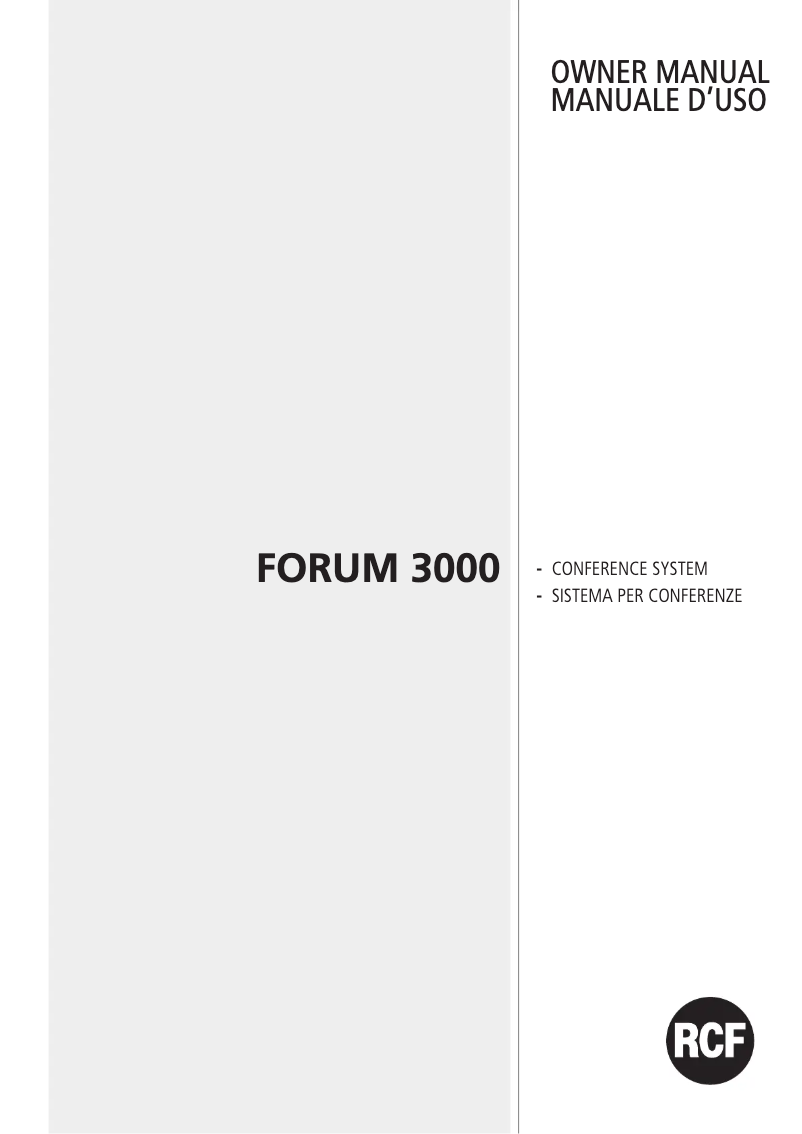 Image de la première page du manuel de l'appareil MMU 3100