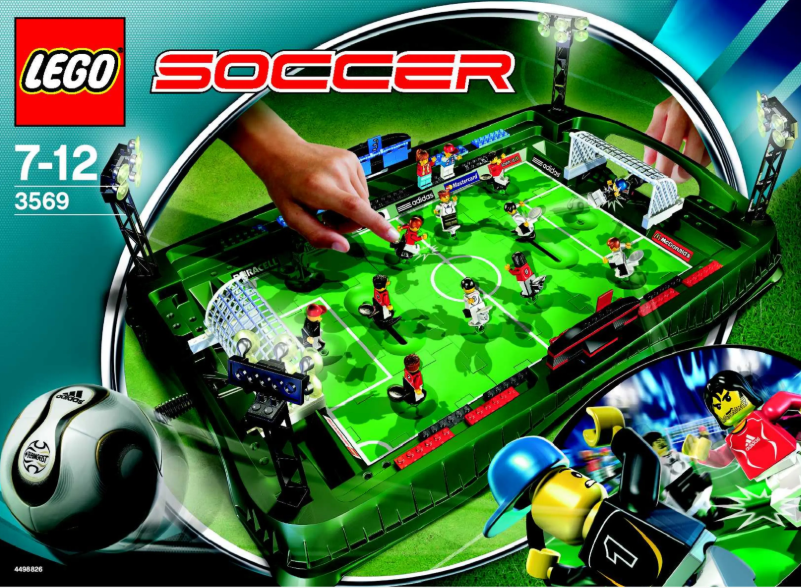 Page n°1 - Manuel utilisateur Lego Table Top Football