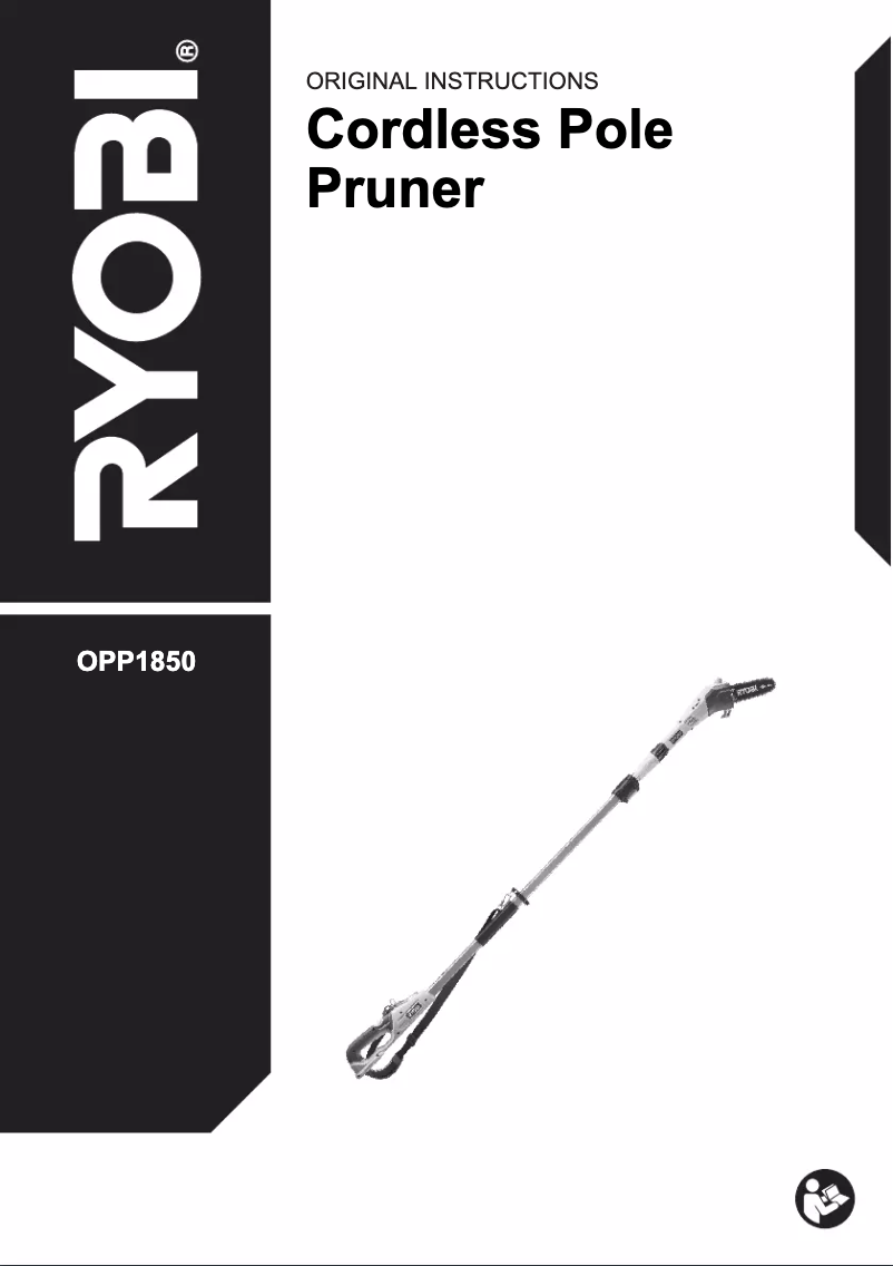 Page n°1 - Manuel utilisateur RYOBI OPP1850